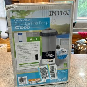 Intex cartridge filter pump C1000